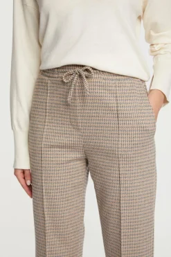 Rich & Royal Schmale Hosen|Business Hosen<Anzughose natural clay