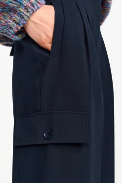 Rich & Royal Weite Hosen|Business Hosen<Anzughose Mit Cargo-Details