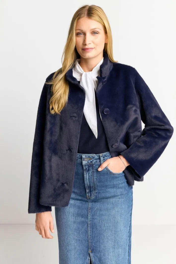 Rich & Royal Felljacken<Übergangsjacke Aus Fake Fur