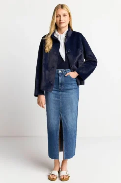 Rich & Royal Felljacken<Übergangsjacke Aus Fake Fur