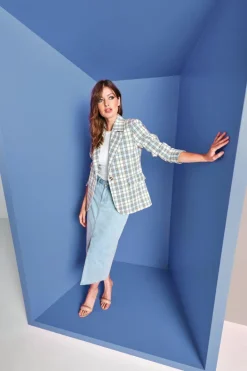 Rich & Royal Casual Blazer<Blazer natural clay