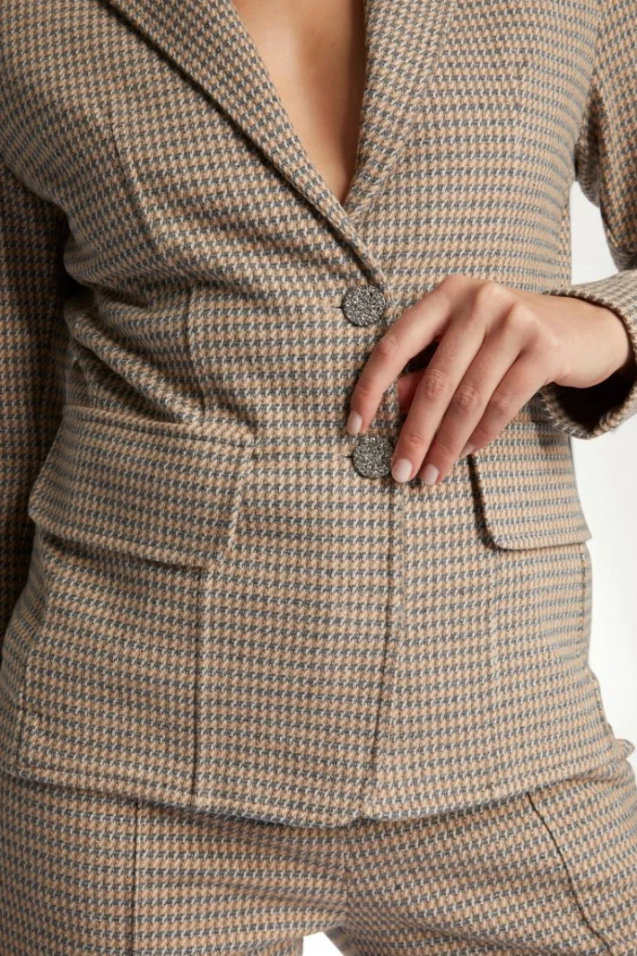 Rich & Royal Business Blazer<Blazer natural clay