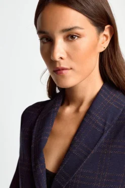 Rich & Royal Casual Blazer<Blazer Mit Karomuster midnight blue