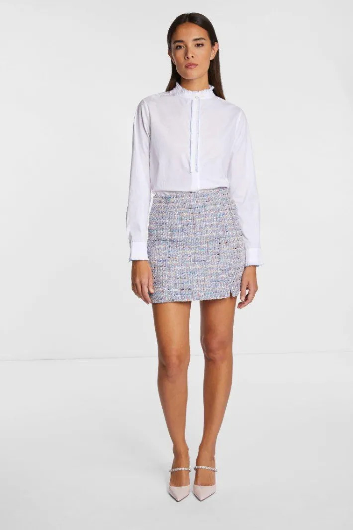 Rich & Royal Business Blusen<Bluse white