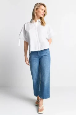 Rich & Royal Casual Blusen|Business Blusen<Bluse white