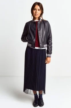 Rich & Royal Übergangsjacken<Bomberjacke Aus Leder