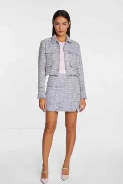 Rich & Royal Übergangsjacken|Bouclé-Jacken<Bouclé-Jacke french blue