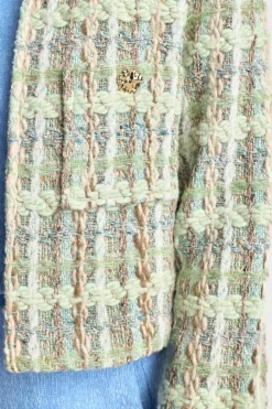 Rich & Royal Übergangsjacken|Bouclé-Jacken<Bouclé-Jacke Mit Rundhalsausschnitt