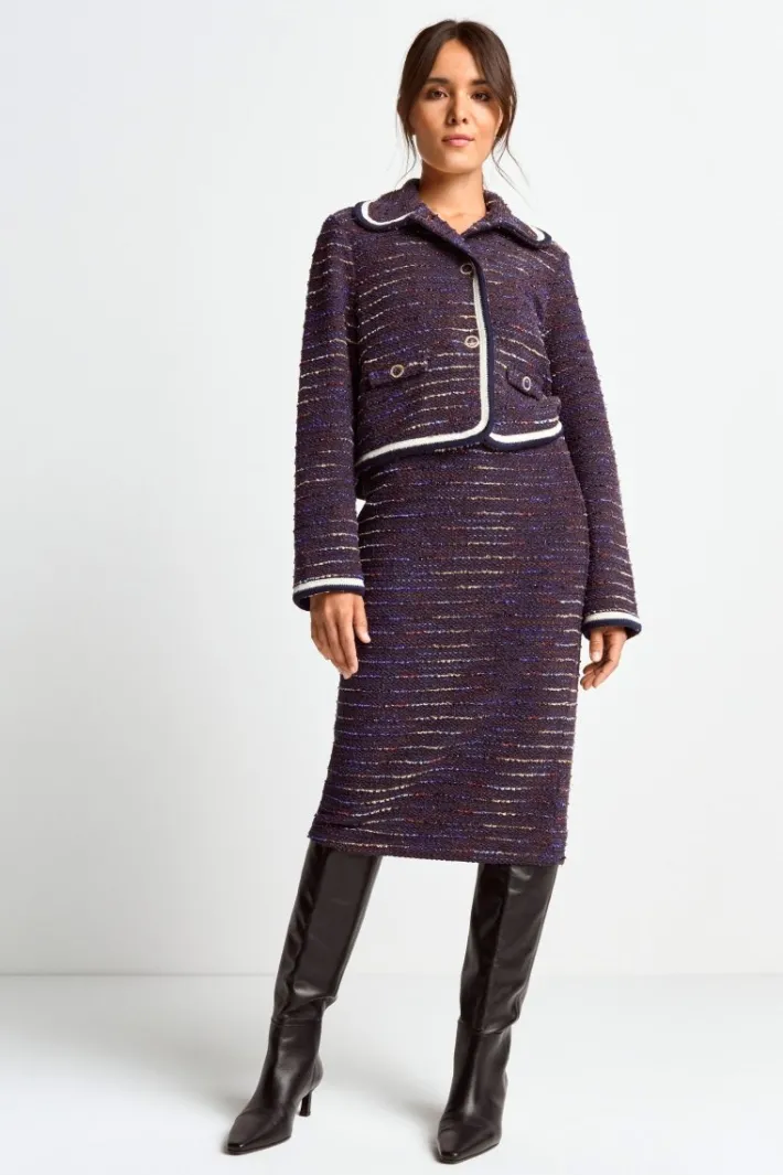 Rich & Royal Midiröcke<Bouclé-Rock In Midilänge original