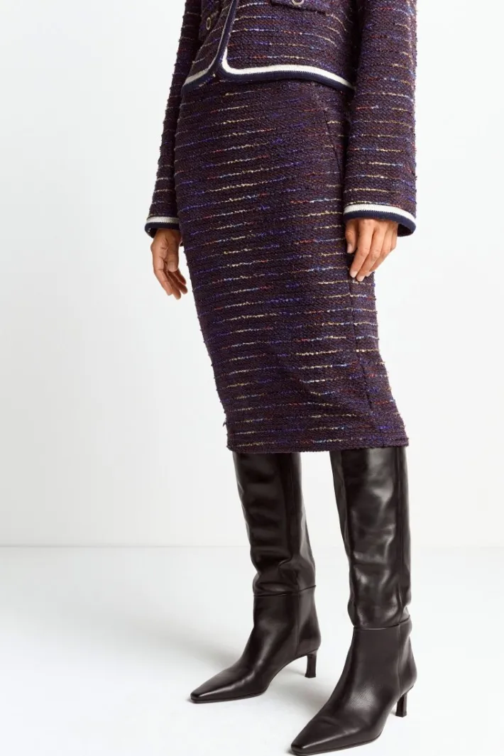 Rich & Royal Midiröcke<Bouclé-Rock In Midilänge original