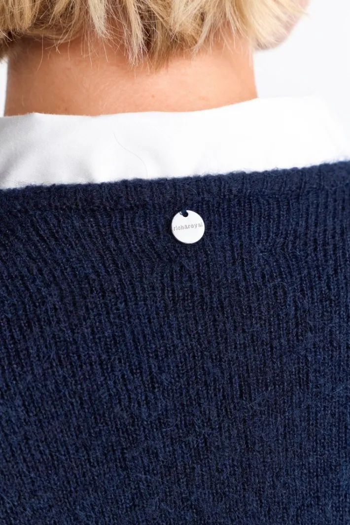 Rich & Royal Cardigans<Cardigan In Softem Wollmix