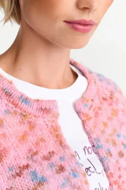 Rich & Royal Cardigans<Cardigan In Zartem Pink french pink