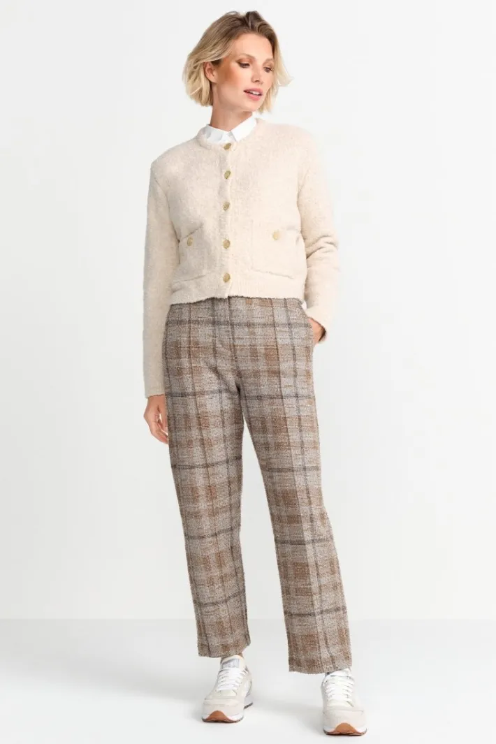 Rich & Royal Cardigans<Cardigan Mit Goldfarbenen Knöpfen caffee latte