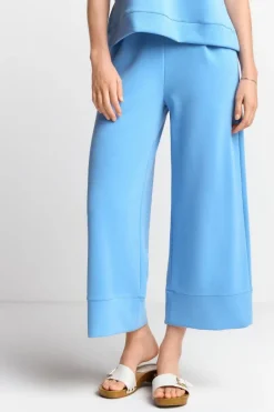 Rich & Royal Weite Hosen<Culotte Aus Supersoftem Jersey cruise blue