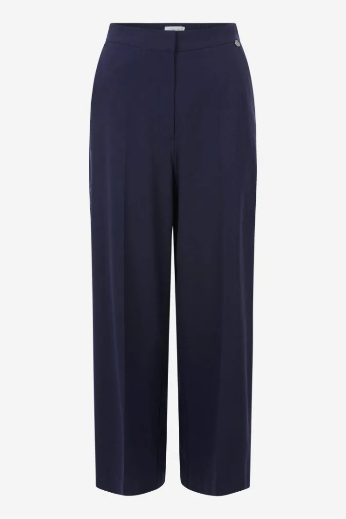 Rich & Royal Weite Hosen|Business Hosen<Culotte Mit Bügelfalte