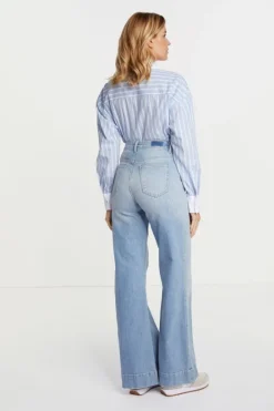 Rich & Royal Wide Leg<Denim denim blue