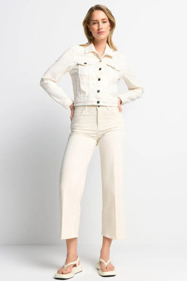 Rich & Royal Wide Leg<Denim white