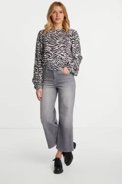 Rich & Royal Wide Leg<Denim Culotte denim grey