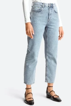 Rich & Royal Vintage Straight<Denim Mit Strassdetails denim blue