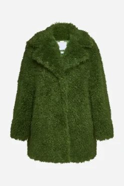 Rich & Royal Felljacken<Fake Fur Mantel matcha