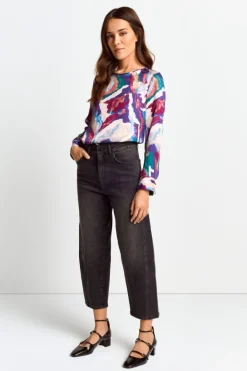 Rich & Royal Casual Blusen<Fließende Schlupfbluse ruby red