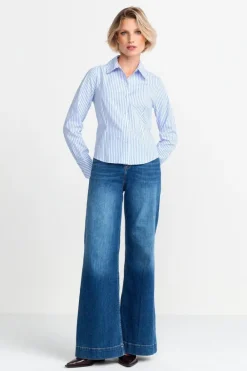 Rich & Royal Business Blusen<Gestreifte Hemdbluse