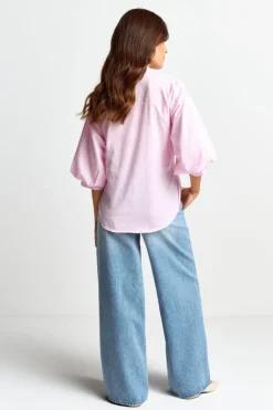 Rich & Royal Casual Blusen<Gestreifte Wickelbluse