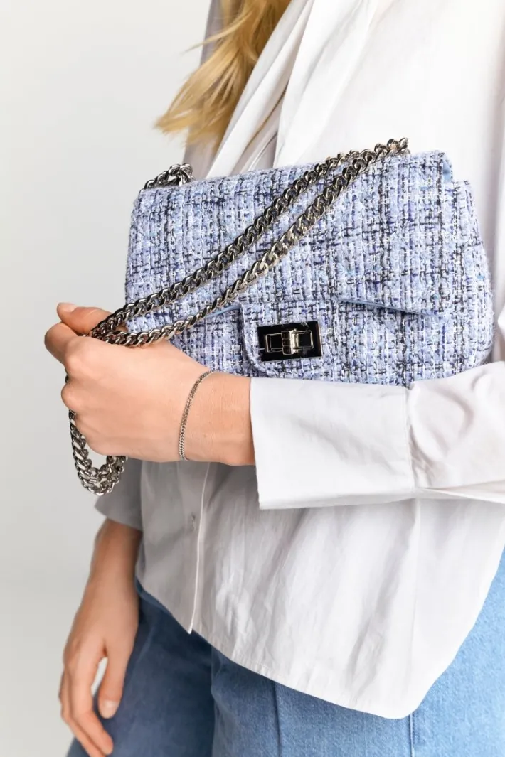 Rich & Royal Accessoires<Handtasche Aus Bouclé midnight blue