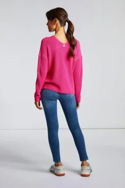 Rich & Royal Skinny<High Waist Denim apearl blue