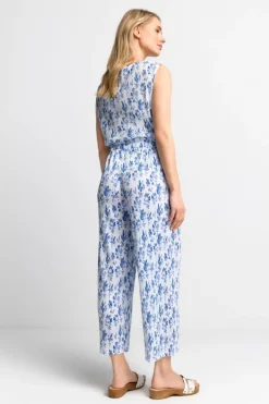 Rich & Royal Weite Hosen<Hose cotton blue