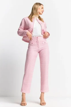 Rich & Royal Schmale Hosen|Business Hosen<Hose sorbet pink