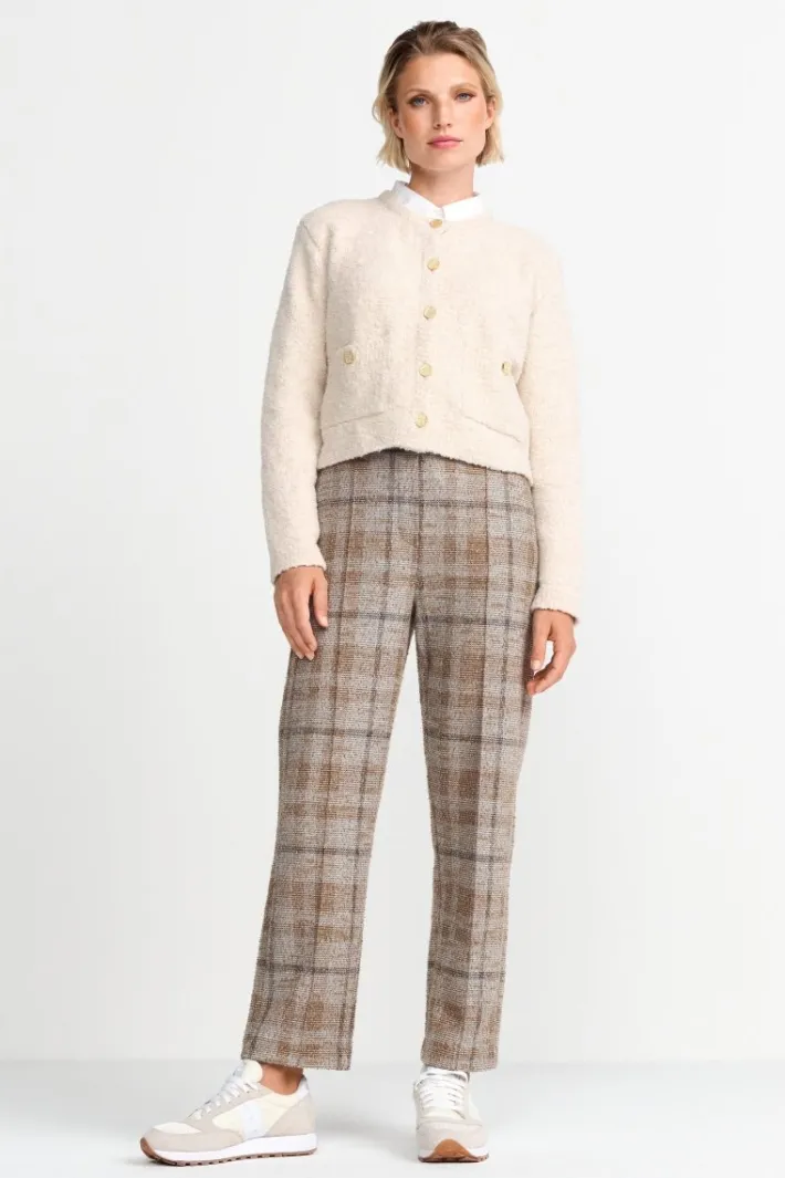 Rich & Royal Business Hosen|Schmale Hosen<Hose Mit Elastischem Bund caramel spice