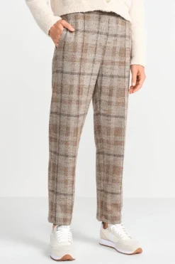 Rich & Royal Business Hosen|Schmale Hosen<Hose Mit Elastischem Bund caramel spice