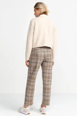 Rich & Royal Business Hosen|Schmale Hosen<Hose Mit Elastischem Bund caramel spice