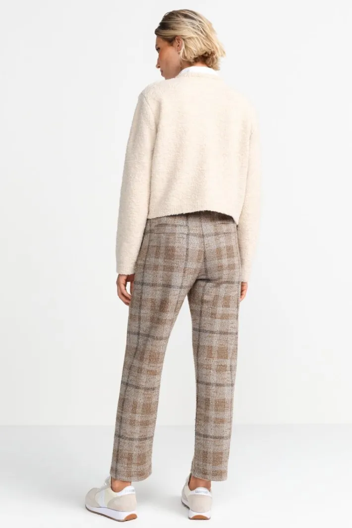 Rich & Royal Business Hosen|Schmale Hosen<Hose Mit Elastischem Bund caramel spice