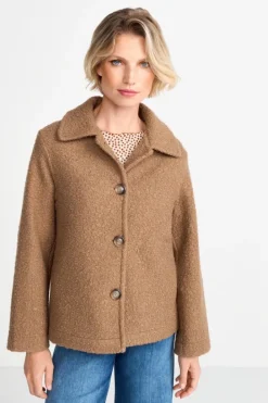 Rich & Royal Felljacken<Jacke Mit Breitem Umlegekragen