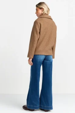 Rich & Royal Felljacken<Jacke Mit Breitem Umlegekragen