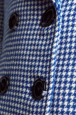 Rich & Royal Übergangsjacken<Jacke Mit Hahnentrittmuster sapphire blue