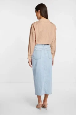 Rich & Royal Midiröcke<Jeansrock denim blue