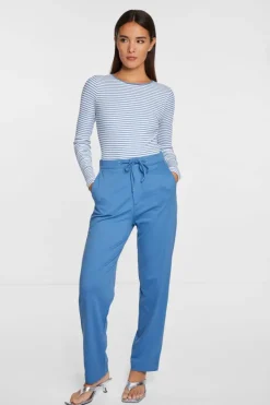 Rich & Royal Schmale Hosen|Business Hosen<Jersey-Pants french blue