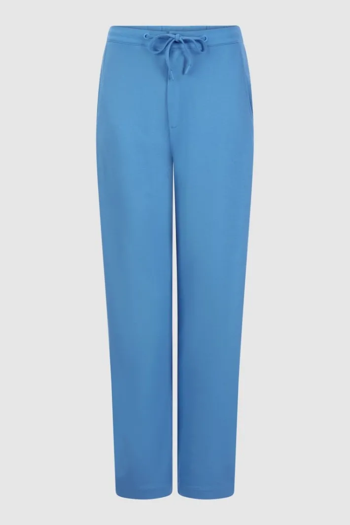 Rich & Royal Schmale Hosen|Business Hosen<Jersey-Pants french blue