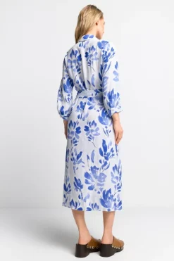 Rich & Royal Midikleider<Kleid cotton blue