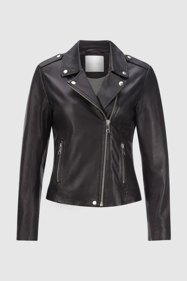 Rich & Royal Übergangsjacken<Lederjacke black