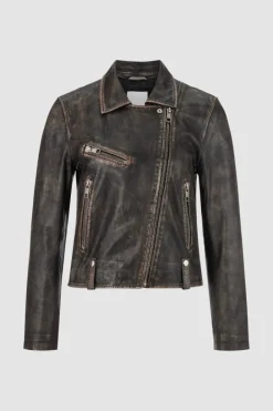 Rich & Royal Übergangsjacken<Lederjacke black