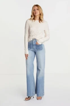 Rich & Royal Longsleeves<Longsleeve pearl white