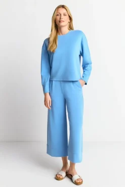 Rich & Royal Longsleeves<Longsleeve Aus Supersoftem Jersey cruise blue