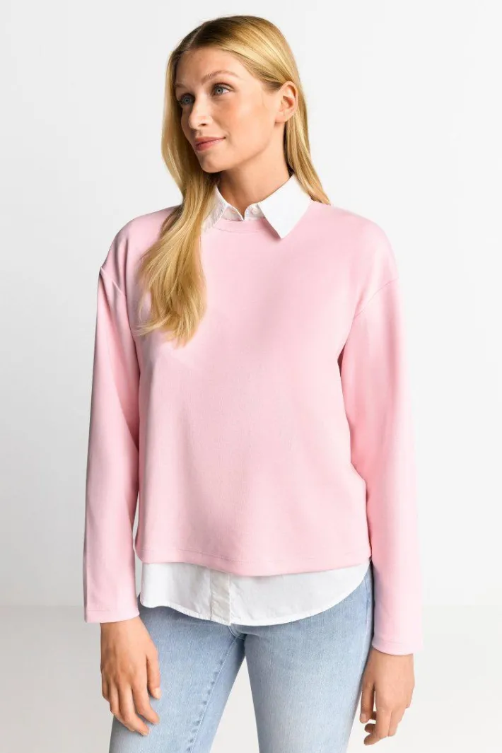 Rich & Royal Pullover|Sweat<Longsleeve Aus Supersoftem Jersey rose shadow