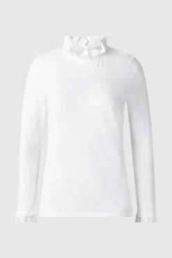 Rich & Royal Longsleeves<Longsleeve Mit Frill-Kragen