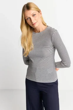 Rich & Royal Longsleeves<Longsleeve Mit Metallfäden