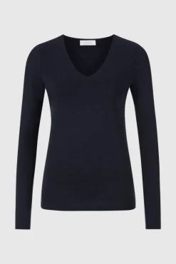 Rich & Royal Longsleeves<Longsleeve Mit V-Neck